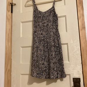 cheetah print dress